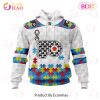 Personalized NHL Ottawa Senators Autism Awareness 3D Hoodie Personalized NHL Ottawa Senators Autism Awareness 3D Hoodie