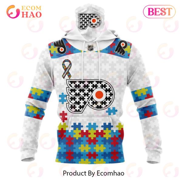 Personalized NHL Philadelphia Flyers Autism Awareness 3D Hoodie