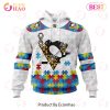 Personalized NHL Philadelphia Flyers Autism Awareness 3D Hoodie Personalized NHL Philadelphia Flyers Autism Awareness 3D Hoodie