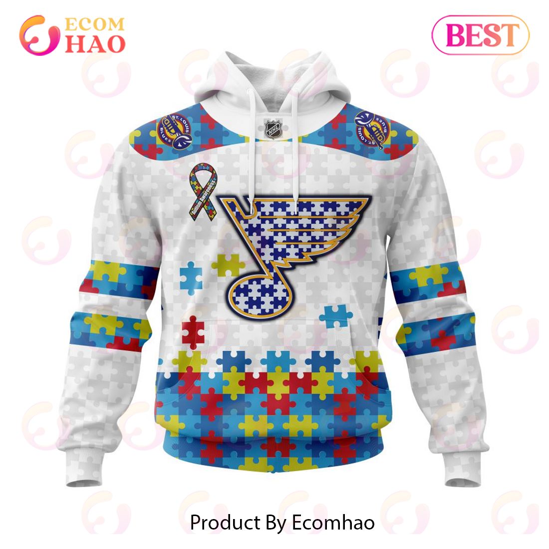 NHL St. Louis Blues Special Custom Name Hawaiian Design Button Shirt -  Ecomhao Store