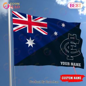 AFL Teams Carlton Blues Flag Best Gift For Fans