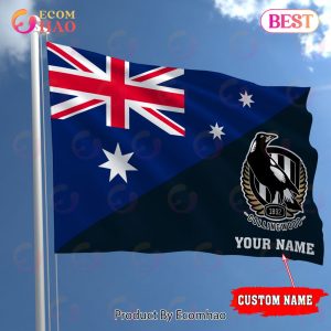 AFL Teams Collingwood Magpies Flag Best Gift For Fans