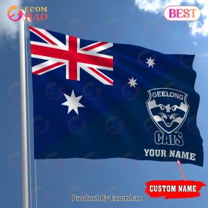 AFL Teams Geelong Cats Flag Best Gift For Fans