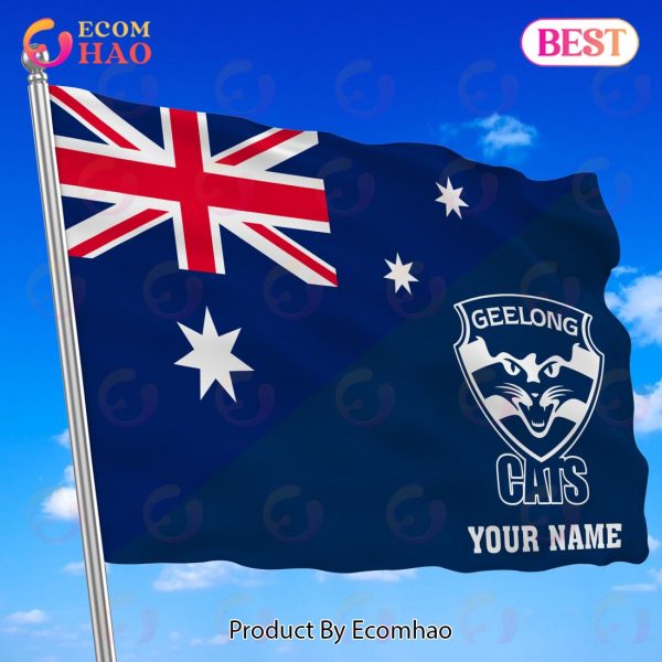 AFL Teams Geelong Cats Flag Best Gift For Fans