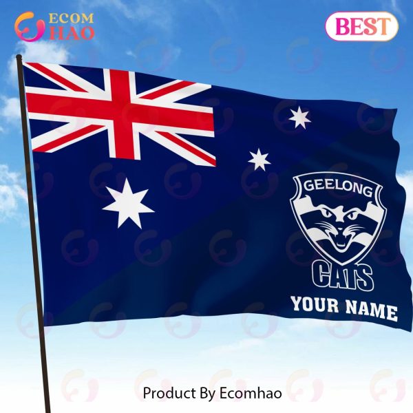 AFL Teams Geelong Cats Flag Best Gift For Fans
