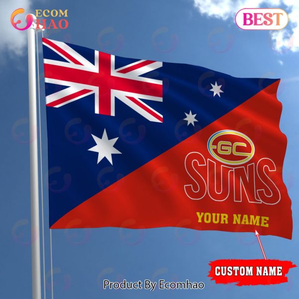 AFL Teams Gold Coast Suns Flag Best Gift For Fans