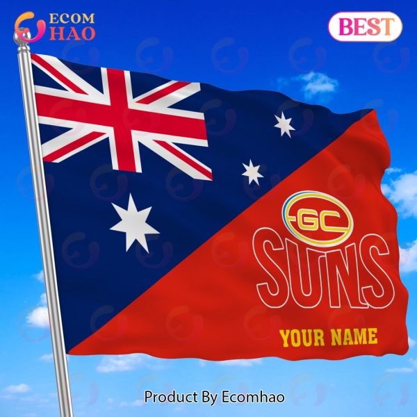 AFL Teams Gold Coast Suns Flag Best Gift For Fans