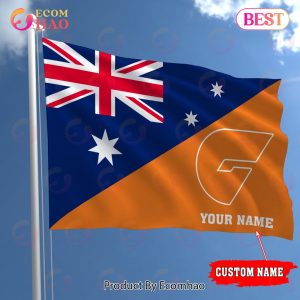AFL Teams Greater Western Sydney Giants Flag Best Gift For Fans