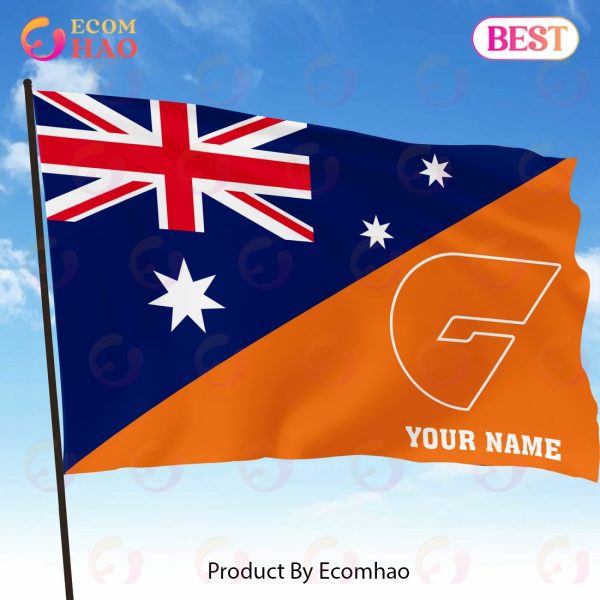 AFL Teams Greater Western Sydney Giants Flag Best Gift For Fans