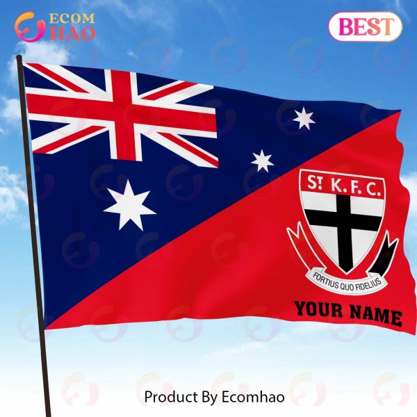AFL Teams St Kilda Saints Flag Best Gift For Fans