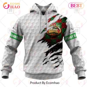 Personalized Golf NRL South Sydney Rabbitohs 3D Hoodie