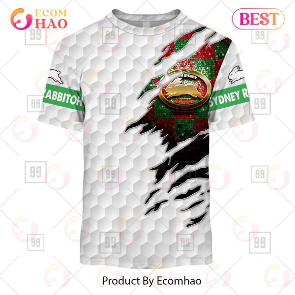 Personalized Golf NRL South Sydney Rabbitohs 3D Hoodie