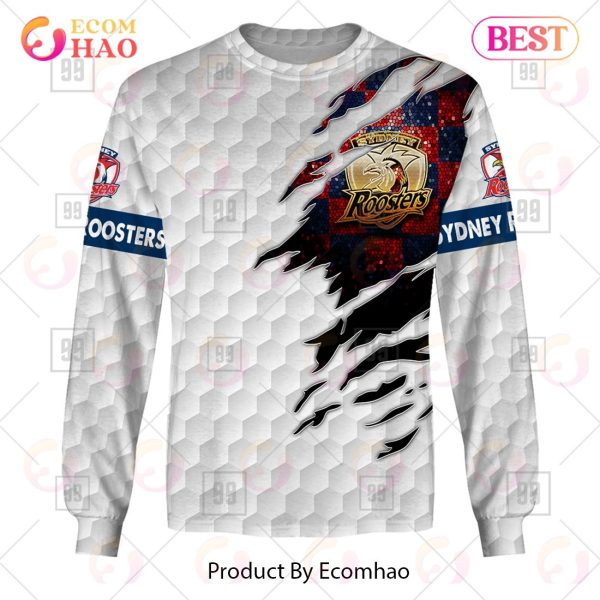 Personalized Golf NRL Sydney Roosters 3D Hoodie