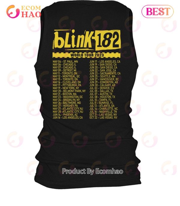 Blink-182 World Tour 2023 T-Shirt