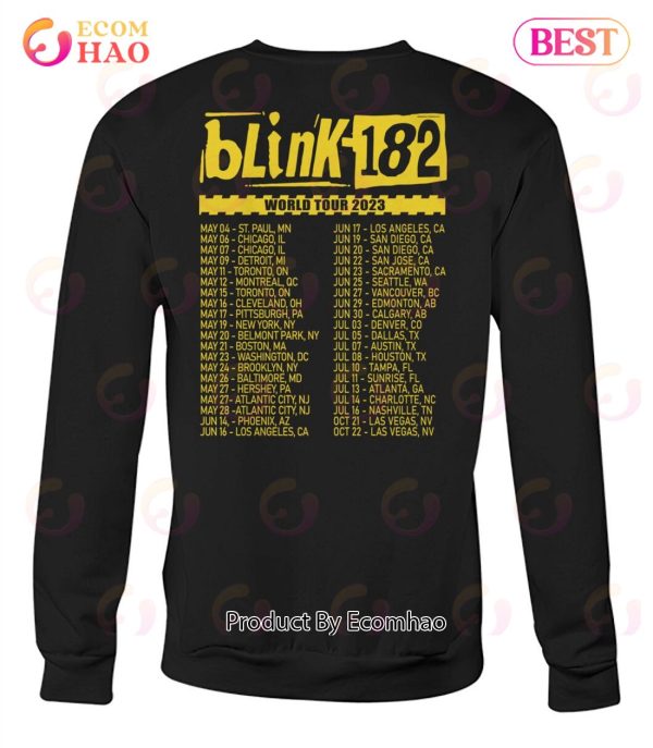 Blink-182 World Tour 2023 T-Shirt