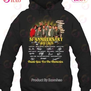 M*A*S*H 51st Anniversary 1972 – 2023 Thank You For The Memories T-Shirt