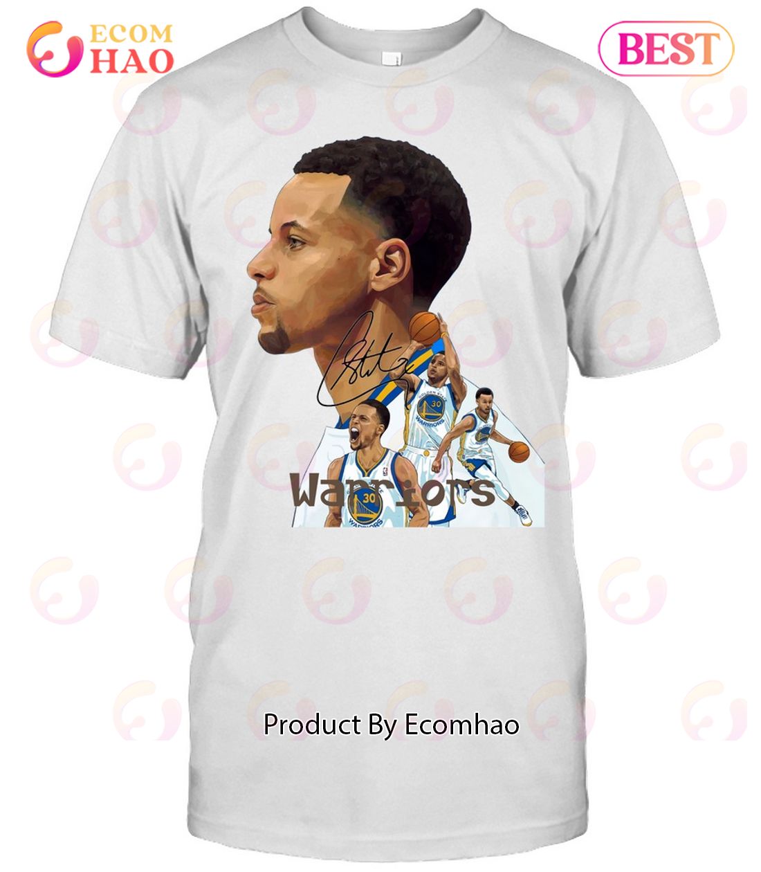 NBA Stephen Curry Warriors Signature T-Shirt