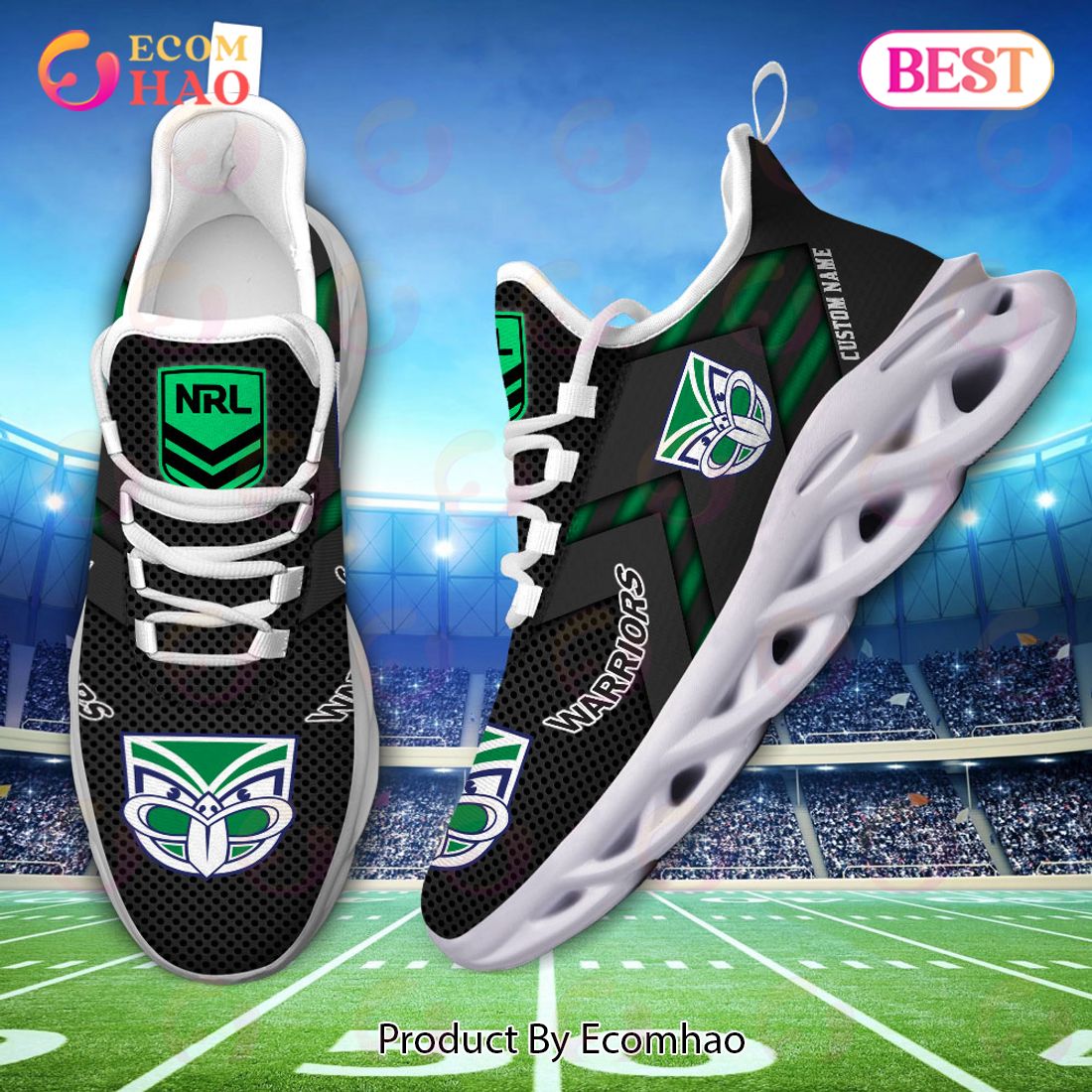 NRL Brisbane Broncos Personalized Max Soul Shoe Perfect Gift