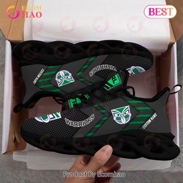 NRL BNew Zealand Warriors Personalized Max Soul Shoe Perfect Gift