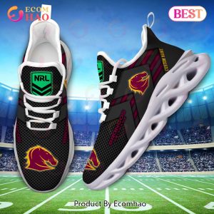 NRL Brisbane Broncos Personalized Max Soul Shoe Perfect Gift