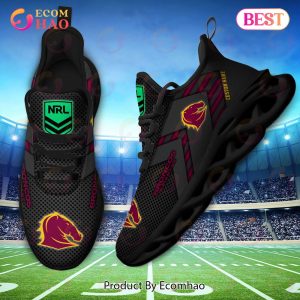 NRL Brisbane Broncos Personalized Max Soul Shoe Perfect Gift