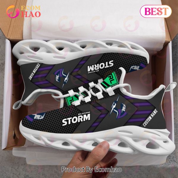 NRL Melbourne Storm Personalized Max Soul Shoe Perfect Gift