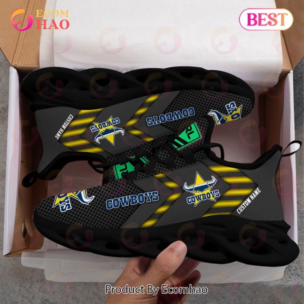 NRL North Queensland Cowboys Personalized Max Soul Shoe Perfect Gift