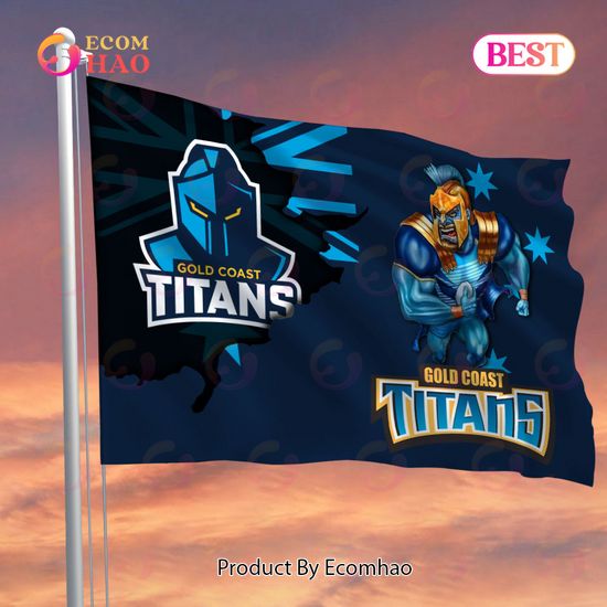 NRL Gold Coast Titans Flag Gift For Fans