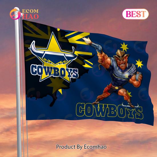 NRL North Queensland Cowboys Flag Gift For Fans