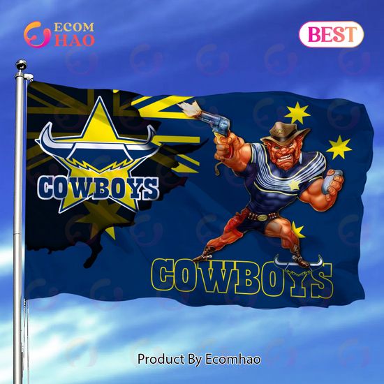 NRL North Queensland Cowboys Flag Gift For Fans