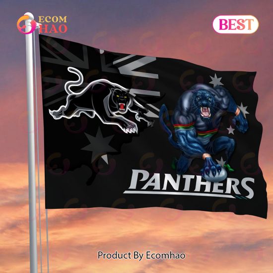 NRL Penrith Panthers Flag Gift For Fans