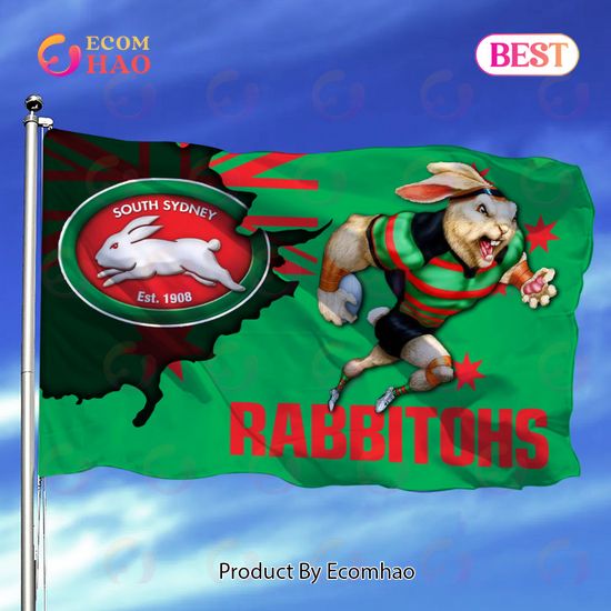 NRL South Sydney Rabbitohs Flag Gift For Fans