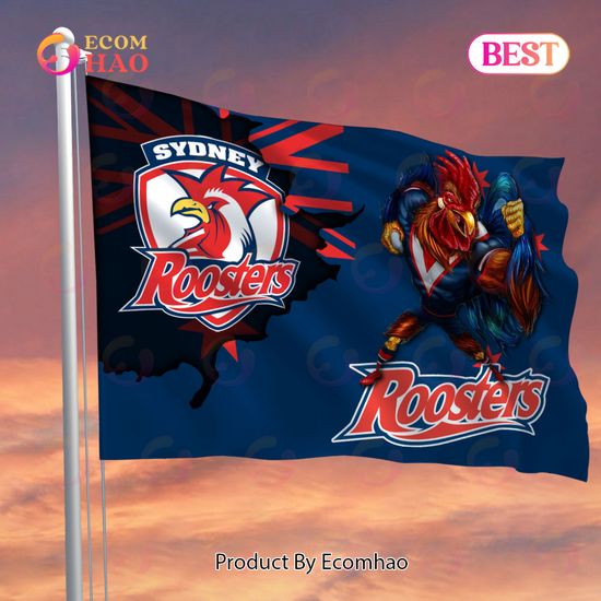 NRL Sydney Roosters Flag Gift For Fans