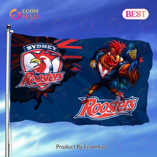 NRL Sydney Roosters Flag Gift For Fans