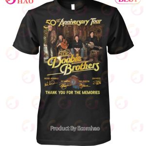 50th Anniversary Tour The Doobie Brothers Thank You For The Memories T-Shirt