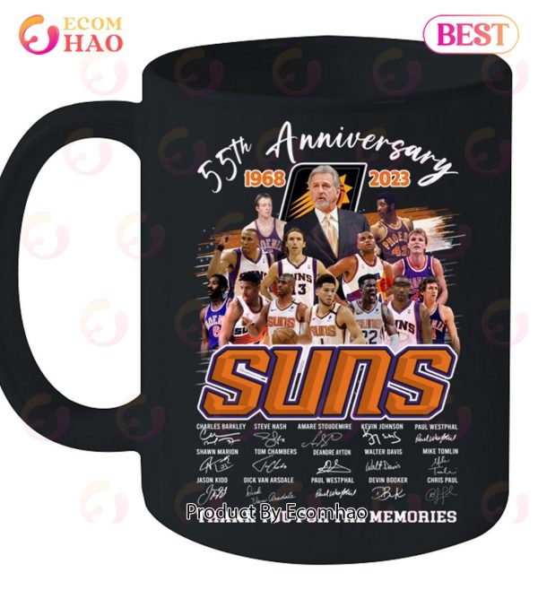 55th Anniversary 1968 – 2023 Suns Thank You For The Memories T-Shirt