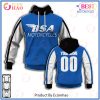 Customize Name Vintage Style Blue Maico Motocross Jersey MX Enduro AHRMA Motorcycle 3D Hoodie