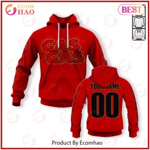 Customize Name Vintage Style Gas Gas Motocross Jersey MX Enduro AHRMA Motorcycle Dirt Bike 3D Hoodie