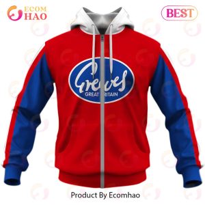 Customize Name Vintage Style Greeves Motocross Jersey MX Enduro AHRMA Motorcycle Dirt Bike 3D Hoodie