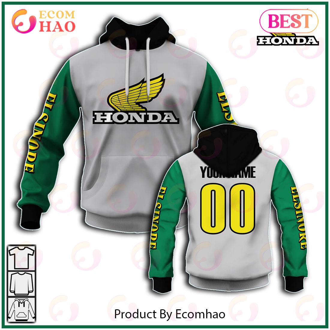 Customize Name Vintage Style KTM 250 Motocross Jersey MX Enduro AHRMA Motorcycle Dirt Bike 3D Hoodie