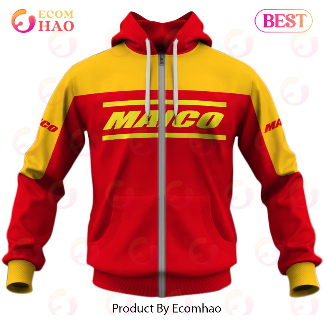 Customize Name Vintage Style Maico Motocross Jersey MX Enduro AHRMA Motorcycle Dirt Bike 3D Hoodie