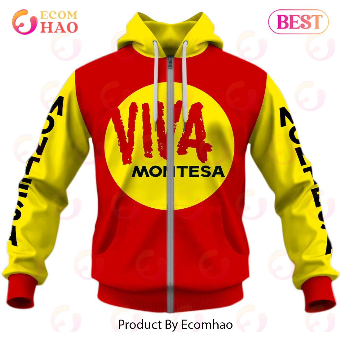 Customize Name Vintage Style Montesa Motocross Jersey MX Enduro AHRMA Motorcycle Dirt Bike 3D Hoodie