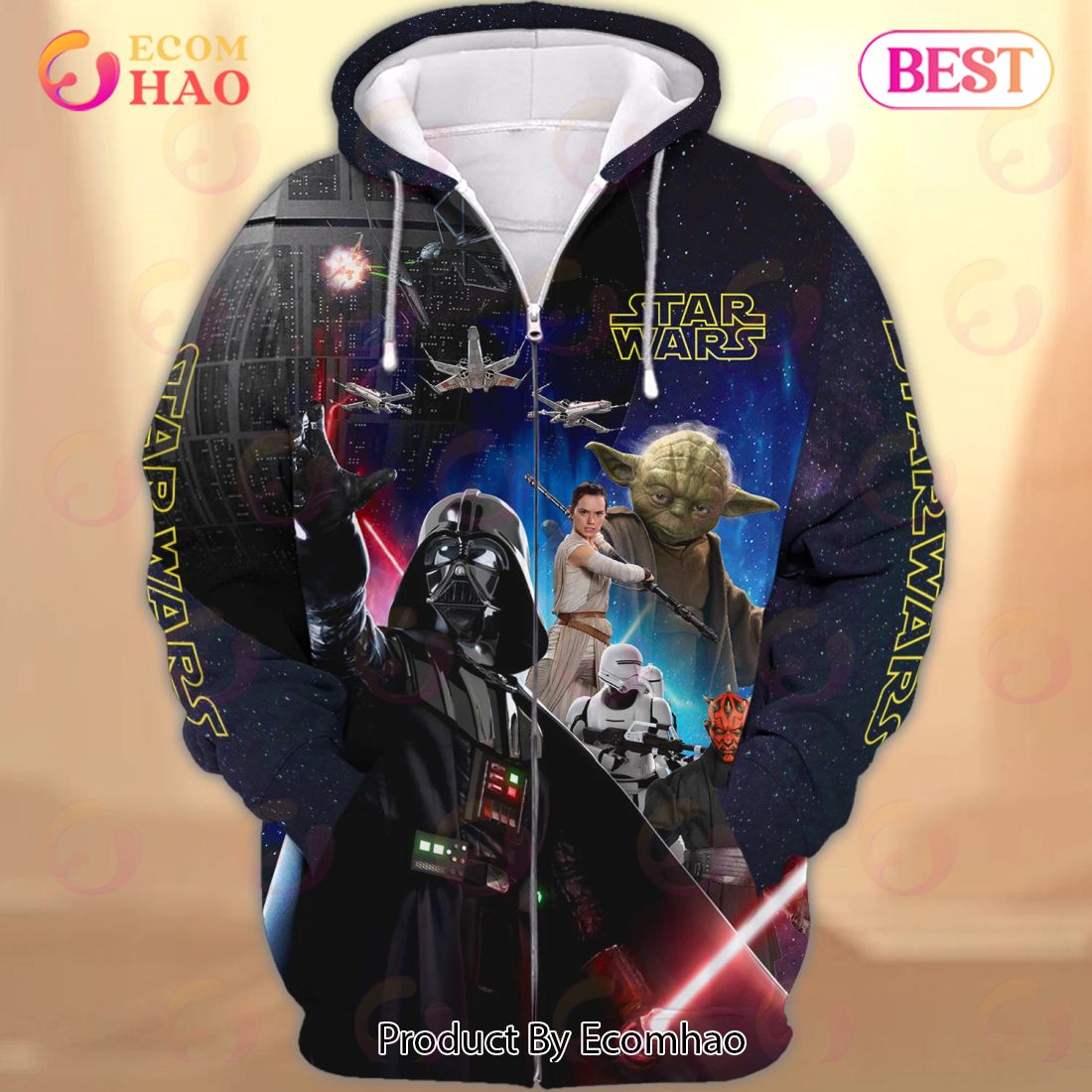 Galaxy Star Wars 3D Tshirt Star War Movie 3D Full Print Hoodie