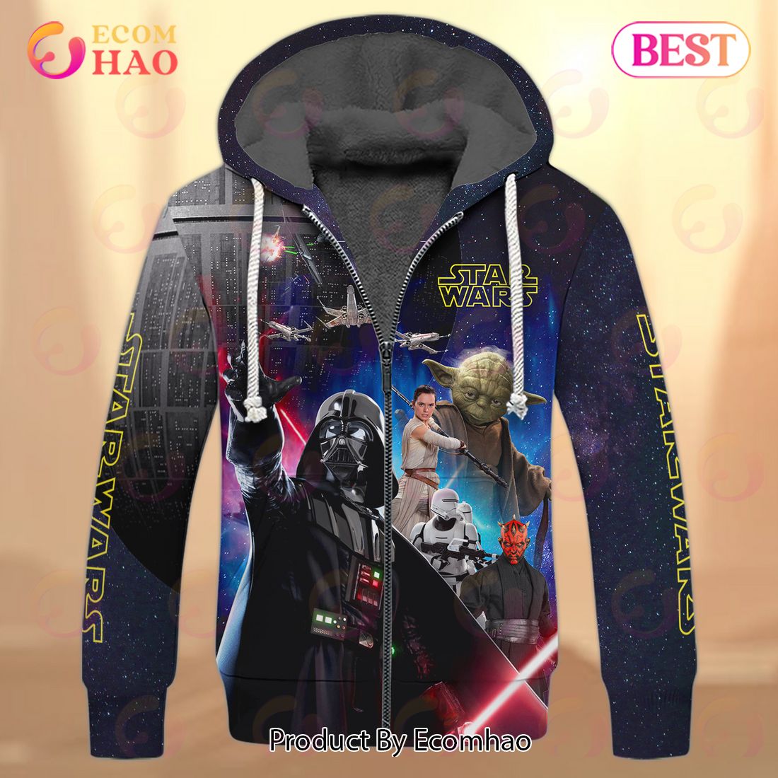 Galaxy Star Wars 3D Tshirt Star War Movie 3D Full Print Hoodie