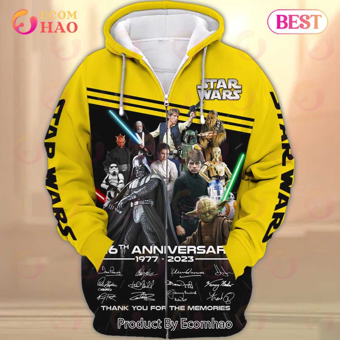 Star Wars 3D Shirts Star War 45th Anniversary 3D Hoodie