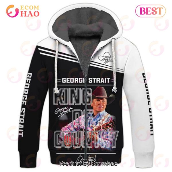 George Strait King of Country Music 3D Hoodie