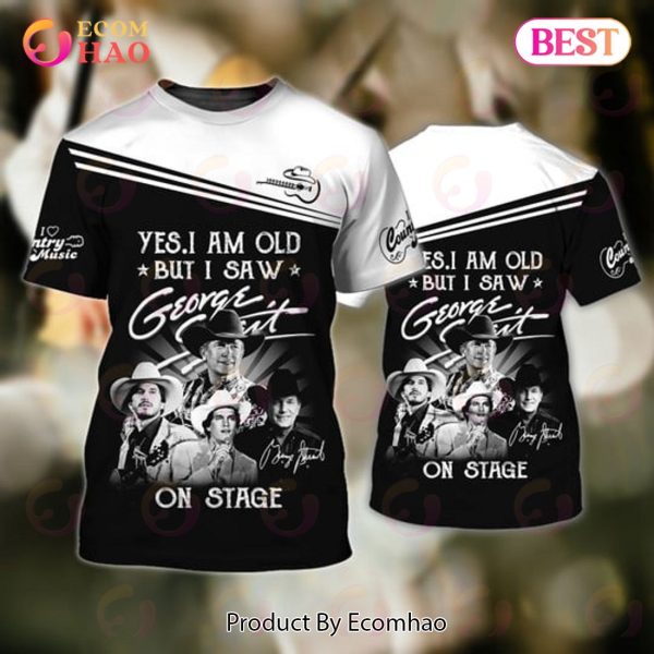 George Strait Old Guitar 3D Hoodie
