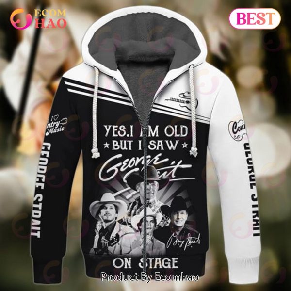 George Strait Old Guitar 3D Hoodie