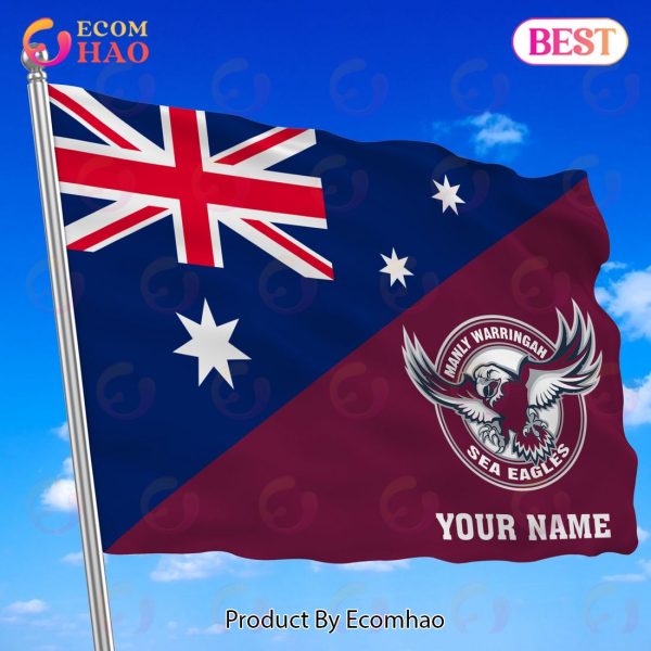 NRL Teams Manly Sea Eagles Flag Gift For Fans