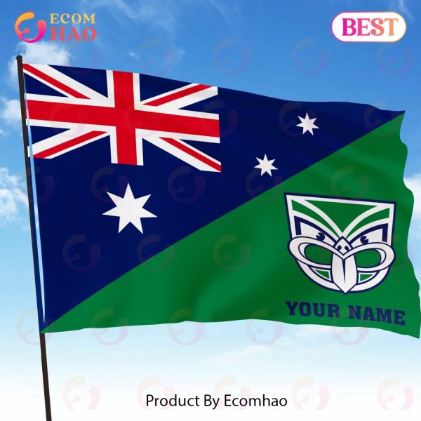 NRL Teams New Zealand Warriors Flag Gift For Fans